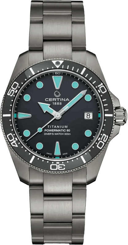 Pánske hodinky Certina DS Action Diver 38mm Powermatic 80 C048.807.44.081.00