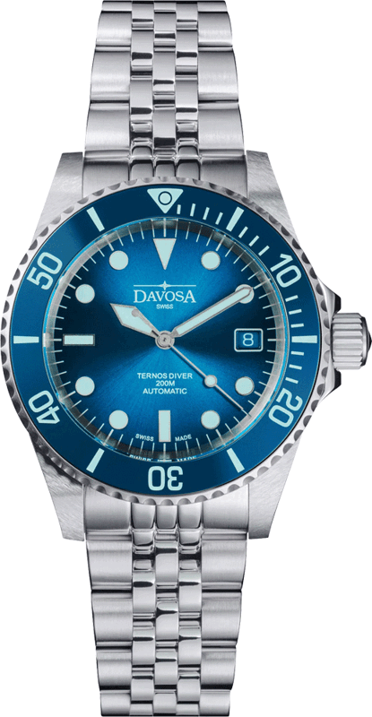 DAVOSA TERNOS DIVER BLUE LAGOON 161.554.04 LIMITED EDITION 200pcs