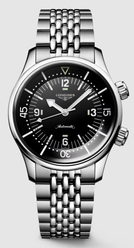 Hodinky Longines Legend Diver L3.764.4.50.6 Ø 39.00 mm