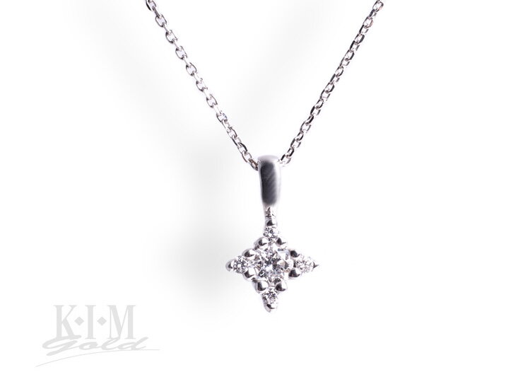 Dámska retiazka s briliantom 28400842b ALO Diamonds 0,24ct