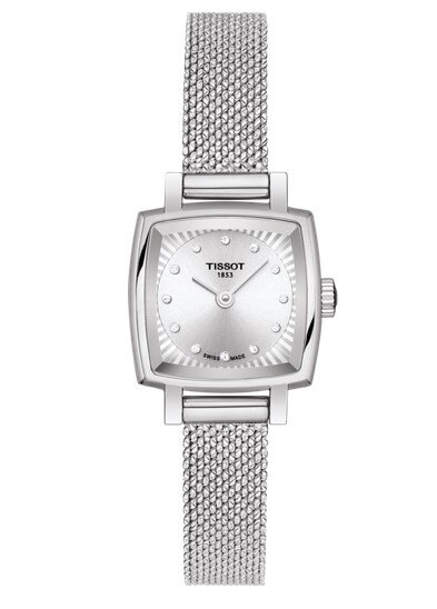 Dámske hodinky Tissot Lovely Square T058.109.11.036.00 (T0581091103600)  s diamantmi