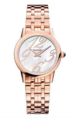 Dámske hodinky s ružovým zlátením Balmain Éria Bijou B8559.33.84 (B8593384)
