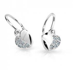 Detské náušnice s DIAMANTOM Cutie Diamonds ND2160B