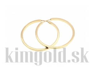Zlaté kruhy - dámske naušnice K702 / 1,80 cm