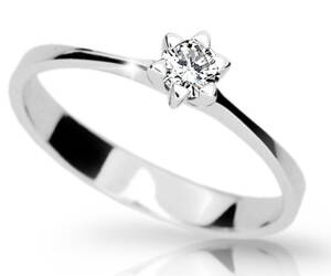 Diamantový zásnubný prsteň Danfil DF1953 b 0,180ct + darčekové balenie zdarma