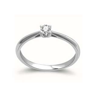 Zásnubný prsteň s diamantom RN402245 b   0,12ct