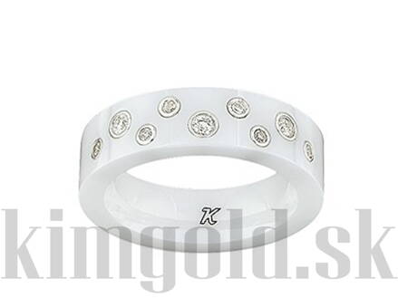 Jeell Ceramique K Diamant prsteň  FF014GCBB