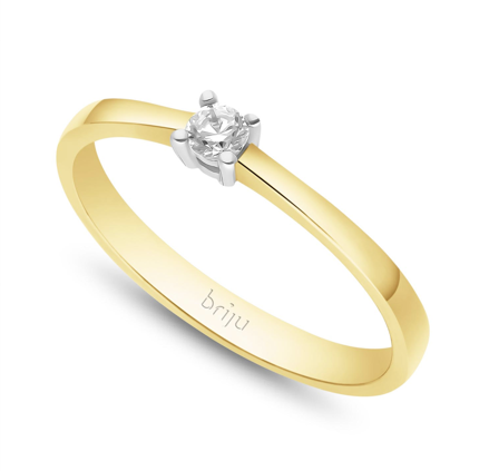 Dámsky prsteň s diamantom B0585