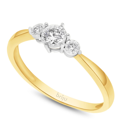 Dámsky prsteň s diamantom B0741