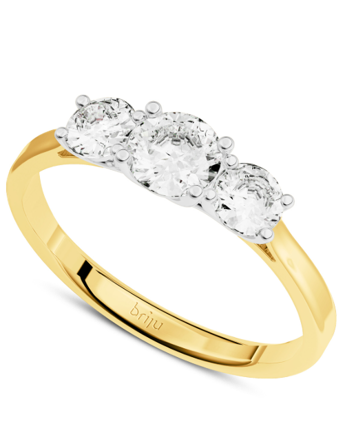 Dámsky prsteň s diamantom B1096