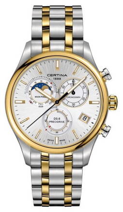 Certina DS C033.450.22.031.00 (C0334502203100) DS 8 GENT CHRONO MOONPHASE  + DARČEK ZDARMA