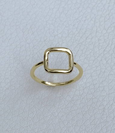 Dámsky prsteň zo žltého zlata V069z