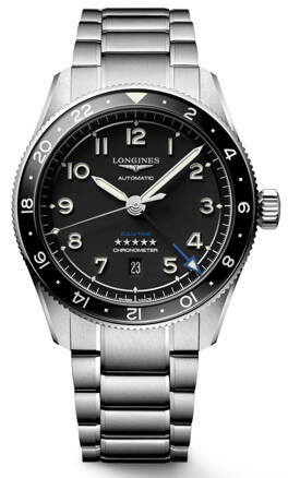 Hodinky Longines Spirit Zulu Time L3.812.4.53.6 (L38124536)