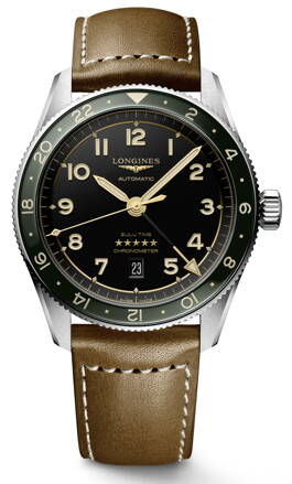 Longines Spirit Zulu Time L3.812.4.63.2 (L38124632)