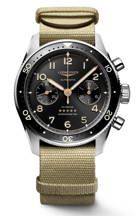 Hodinky Longines Spirit FLYBACK L3.821.4.53.9
