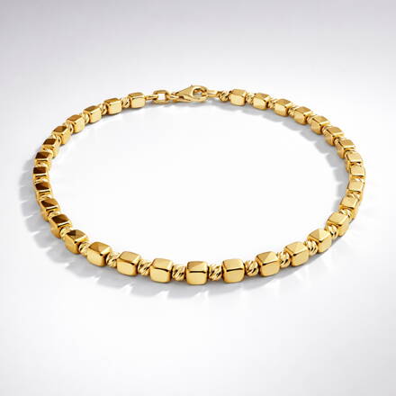 Dámsky náramok zo žltého zlata k1669z