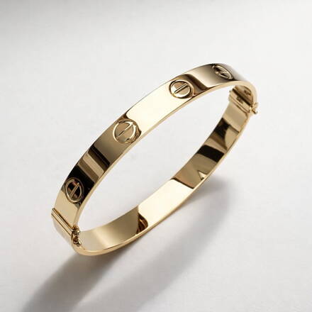 Náramok zo žltého zlata v024z