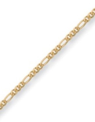 Retiazka Figaro zo žltého zlata K4416 - 50cm