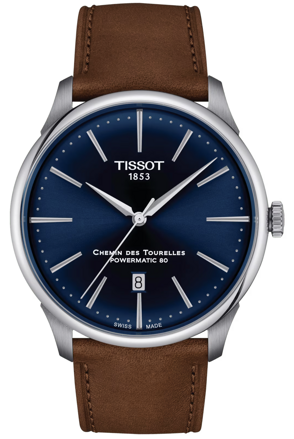 Luxusné hodinky Tissot T-Classic Chemin des Tourelles Powermatic 80 T139.407.16.041.00