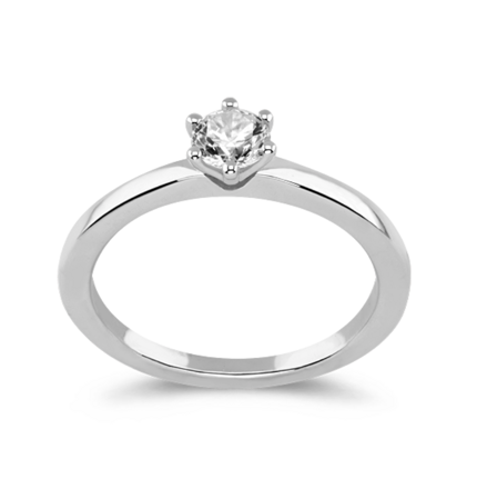 Snubný prsteň s diamantom RN401907