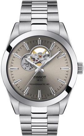 TISSOT GENTLEMAN POWERMATIC 80 OPEN HEART T127.407.11.081.00