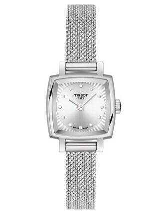 Dámske hodinky Tissot Lovely Square T058.109.11.036.00 (T0581091103600)  s diamantmi