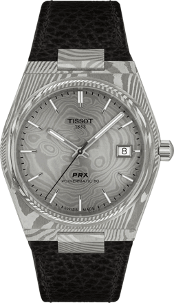 TISSOT PRX DAMASCUS STEEL 38mm T137.807.96.081.00